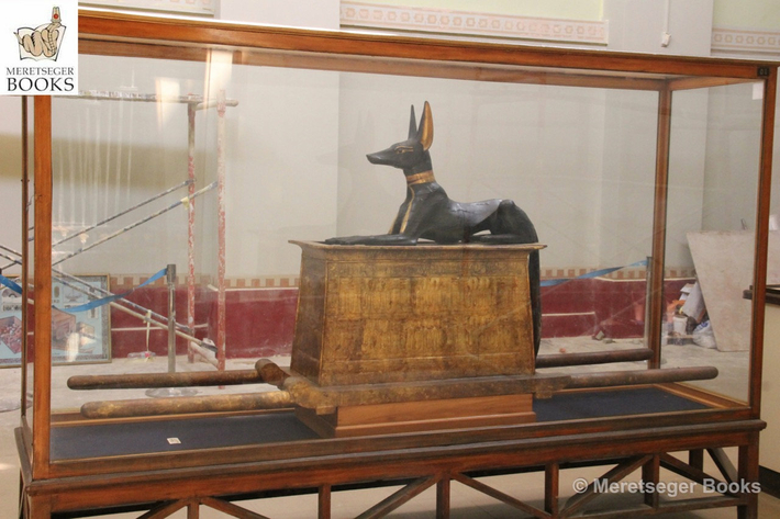 Anubis shrine chest tomb of Tutankhamun sledge ancient Egyptian Ark of the Covenant